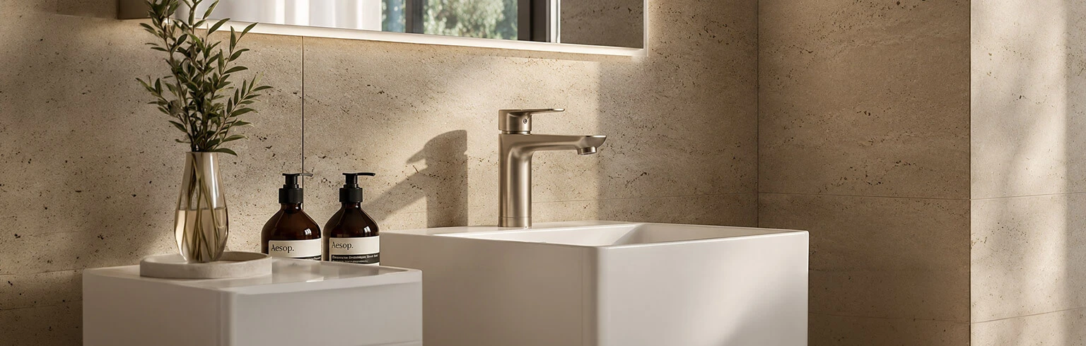 Single Lever Basin Mixer Tall
